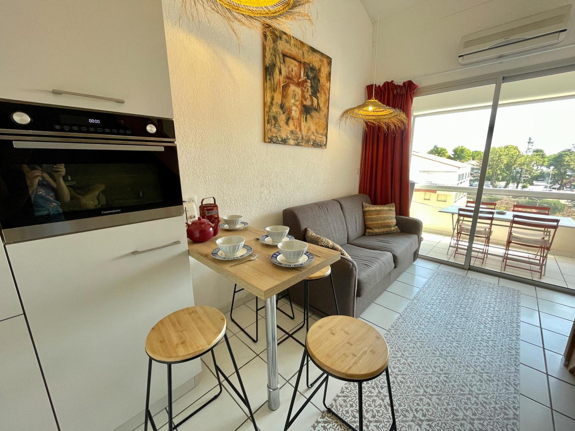 דירות ארגלס-סור-מר Golfes Clairs - Duplex Climatise - Wifi מראה חיצוני תמונה